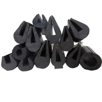 Barres de protection en caoutchouc de 10 mm de long, pour le profilage, le chanfreinage, le profil en forme de nez de bœuf, les bandes de canal en caoutchouc