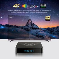 Alibaba mejor vender firmwar titula almogic s905w2 x98 más w2 2gb 16gb 4gb 32gb tvbox 4K UHD android 11 Caja de tv