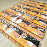 Mira Tresses Lot de 6x 450g Cheveux Synthétiques Bouclés pour Tresses, Styles Boucles Françaises, Ondulations Souples et Spirales, Extensions au Crochet