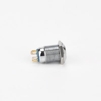 IP67 Momentané Led 12mm IP67 Mini Bouton Poussoir En Métal Étanche