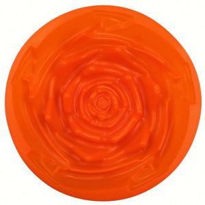 Moule à gâteau en silicone écologique personnalisé avec logo, à trou unique, grande forme de rose, pour pâtisserie, vente chaude OEM/ODM - Product Image 3