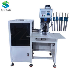 เครื่องจีบขั้วสายไฟแบบกึ่งอัตโนมัติ พร้อมฉนวนไนลอน และระบบป้อนขั้วแบบสั่นสะเทือน - Product Image 1