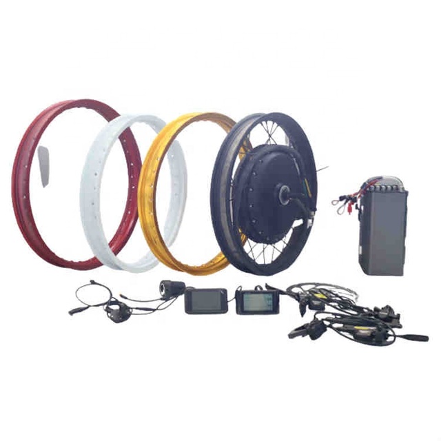 High Power Electric Bike Kit 2000w 3000w 2kw 3kw Rear Hub Electric Bicycle Motor Kit Factory Directly