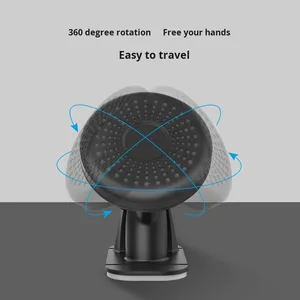 Soporte Magnético Flexible de Rotación 360° para Teléfono Móvil, de Plástico ABS, para el Tablero del Automóvil, Mini Soporte Adhesivo Portátil para Consola de Coche, Imanes Potentes - Product Image 4