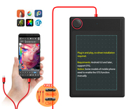 Tablette graphique portable G30 personnalisable avec stylet pour les designers