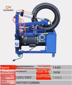 Macchina Tagliapneumatici Semiautomatica 2026 con Morsetto Pneumatico e Lama Rotante per Taglio Bilaterale di <span class=keywords><strong>Pneumatici</strong></span> Usati - Product Image 5