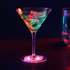Posavasos con Luz LED RGB para Navidad y Halloween, Adhesivo para Botellas, Posavasos Luminoso - Product Image 4