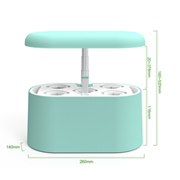 Système hydroponique domestique IGS-23 Mini jardin intelligent moderne pour la culture hydroponique intérieure Taille compacte et type électronique intelligent
