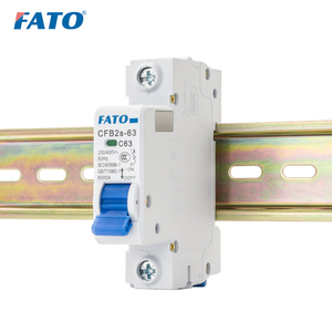 Автоматические выключатели Fato серии CFB2s на DIN-рейку, 220В переменного тока, 6-63А, 6кА, 1 полюс, пластиковые, медные, для монтажа на DIN-рейку, защита - Product Image 5