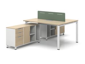 Modern Durable Modular <b>Office</b> <b>Furniture</b> 6-8 Workstation Desk <b>Office</b> Partitions Cabinet Easy Assembly - Product Image 5