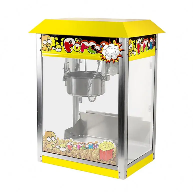 Gearomatiseerde Popcornmachine Lucht Gedroogde Automatische Dispenser Beste Zelfgemaakte Screening Emballage Lndustion Smaakstof