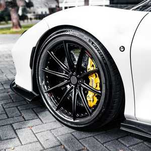 GPW Juego de 2 Ruedas de Fibra de Carbono Forjadas de 19-20 Pulgadas para Superdeportivos, 5x114.3 5x127 para <span class=keywords><strong>Ferrari</strong></span> F8 para Lamborghini <span class=keywords><strong>Aventador</strong></span> <span class=keywords><strong>SVJ</strong></span> ET35 20 - Product Image 1