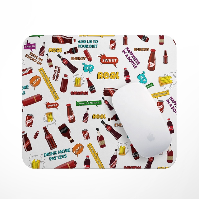 Hot Selling Eco-Friendly Custom Logo Printed PVC Rubber Promotional Gaming Mouse Pads