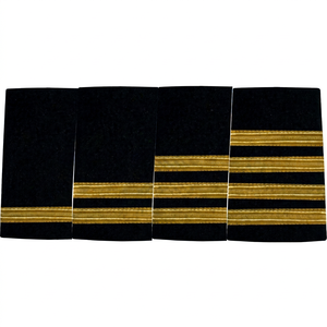 Épaulettes de pilote professionnelles OEM, brodées en dentelle, faites à la main, 3D, sans nickel, personnalisées, dorées, de haute qualité, pour exportation, de la marque Belt Corporation - Product Image 1