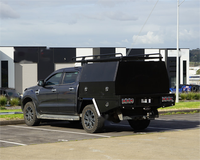 Boîte à outils de toit pour pick-up 4x4 à double cabine, en aluminium, étanche, personnalisée OEM