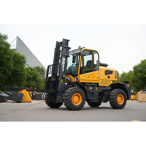 Chariot élévateur diesel tout-terrain <span class=keywords><strong>10T</strong></span>, hauteur de levage de 3 à <span class=keywords><strong>6</strong></span> m avec accessoires de chariot élévateur - Product Image 5