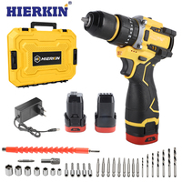 HIERKIN Ventes d'usine Boîte à outils, Ensemble d'outils, Perceuse multi-outils sans fil, Forets de perçage progressif sans fil, Foret pour métal