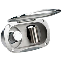Douche de pont marine en acier inoxydable 316, kit de douche encastré dans le transom, douche dissimulée pour bateau