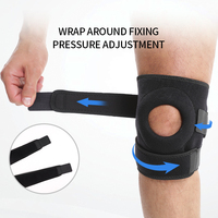 Genouillère articulée à rotule ouverte Kepler – Vente directe usine – Protection professionnelle en néoprène – Élasticité réglable et respirante