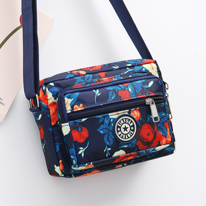 Monedero ligero Bolso de teléfono que combina con todo Bolso cruzado para mujer Bolsos de hombro con patrón de flores vintage - Product Image 2