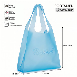 BSCI Rootsmen - Bolsa Deportiva de Gimnasio Azul Claro, Tipo Tote, con Asa para el Hombro, Material TPU, Alta Calidad, Promocional, con Logotipo Personalizado - Product Image 1
