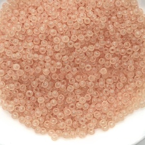 Perles de rocaille en verre brillantes de 2 mm de qualité supérieure pour la coulée de résine, perles intercalaires rondes multicolores vibrantes, lot en gros - Product Image 4