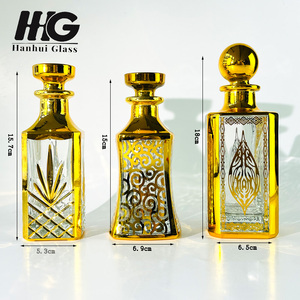 Bouteille <span class=keywords><strong>de</strong></span> parfum en verre <span class=keywords><strong>de</strong></span> luxe en gros avec applicateur à bille, format 3ml, 6ml, 12ml, pour le Moyen-Orient, avec boîte et carton. - Product Image 4