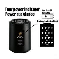 Brûleur d'encens électronique BK-188 OUD, diffuseur d'aromathérapie transfrontalier à chargement USB, machine à parfum du Moyen-Orient fabriquée en Chine