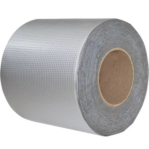 Rouleau de ruban adhésif en butyl, feuille d'aluminium, imperméable, ruban de réparation pour toiture, anti-fuite - Product Image 1