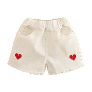 Petits articles à succès, vêtements coréens de haute qualité en gros, shorts en jean pour enfants, filles - Product Image 1