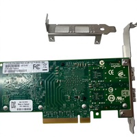 Tarjeta de Red de Fibra Óptica de 10 Gigabits X520-DA2 Usada, con Doble Puerto Óptico, Interfaz PCIe 2.0 X8, E10G42BTDA