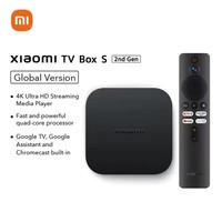 Boîtier TV intelligent Mijia (deuxième génération) 4K Ultra HD, assistant TV, décodeur IP, BT5.2, 2 Go, 8 Go, processeur quadricœur de luxe, Android 11