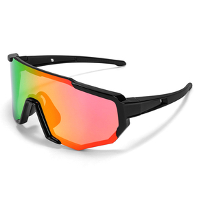 Lunettes de soleil de sport unisexes légères avec logo personnalisé, certifiées CE, polarisées UV400, anti-buée, photochromiques, monture TR90, OTG, OEM, cyclisme - Product Image 2