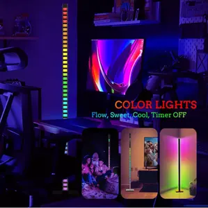 Đèn Sàn Thông Minh Đèn Tiêu Chuẩn Đứng Góc Sàn Đèn Sàn Đứng Trang Trí Nhà Hiện Đại Đèn Sàn LED RGB