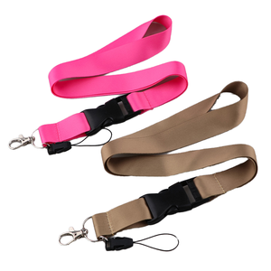 スタイリッシュなフックアクセサリーを備えたホットセールカスタムロゴファッションストラッププレーンブラックポリエステルシルクスクリーンデジタルオフセット印刷 - Product Image 5