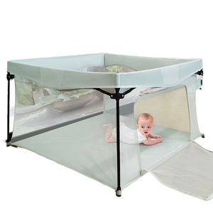 <span class=keywords><strong>Parc</strong></span> pour <span class=keywords><strong>bébé</strong></span> <span class=keywords><strong>pliable</strong></span> en métal de luxe personnalisé avec logo BONBONLE, abri d'intérieur avec pare-soleil 110x110x75CM - Product Image 5