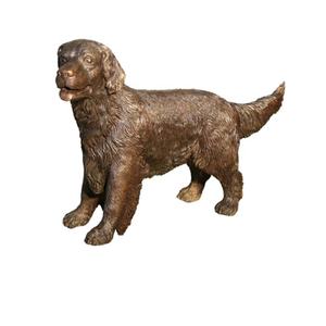 Escultura de lobo de bronce de tamaño real, artesanías de Metal, perro lobo de latón, pastor alemán personalizado, escultura de latón, estatua de perro de bronce - Product Image 2