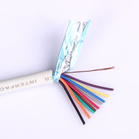 Cable de datos de codo de cable de módem RS232 DB9M/DB25F de cobre puro con cubierta de PVC para uso de cámara y computadora