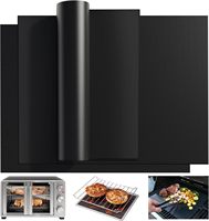 Doublures de four de friteuse à air de vente chaude doublures de four épaisses pour le fond du revêtement de protecteur de four