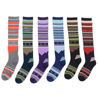 Chaussettes de ski en laine mérinos pour adultes, respirantes, anti-transpiration, épaisses, avec fond en tissu éponge, pour la randonnée en plein air, la neige, chaussettes de sport hautes jusqu'au genou