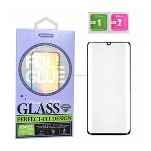 Protector de Pantalla de Vidrio Templado HD 3D Curvo de Cobertura Total Premium para VIVO X50 Pro <span class=keywords><strong>X80</strong></span> <span class=keywords><strong>X80</strong></span> Pro X90, Anti-Rotura - Product Image 2