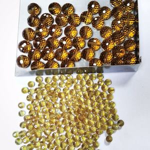 Perles de Turquie à changement de couleur, perles de chapelet populaires avec trou percé, facettées, 8 mm, sultanite zultanite, pierre de diaspor en vrac pour tesbih - Product Image 4