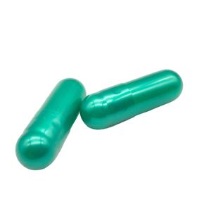 Harga kejutan kapsul logam Gelatin warna hijau digunakan untuk kapsul pelangsing - Product Image 1