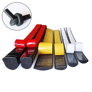 Tira de Sellado de Espuma de Silicona Resistente a Altas Temperaturas, a Prueba de Golpes, Prevención de Colisiones, Barra Cuadrada de Esponja de Goma EPDM para Corte - Product Image 4