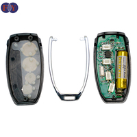 Porte de garage électrique de haute qualité, télécommande universelle sans fil 433MHz clone face à face