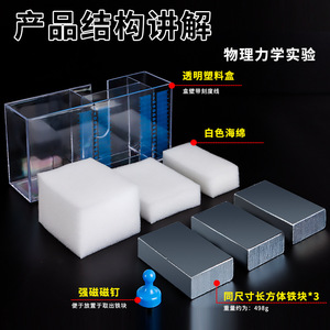 Pressure Effect Demonstration Device (New Curriculum Standard) - Relationship between Pressure Magnitude and Area of Force - Product Image 4