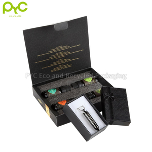 Caja de embalaje de botellas de aceite esencial, papel plegable con estampado personalizado, con divisores de inserción - Product Image 4
