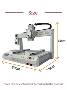 Dispensador automático de silicona con personalización de la ZT-DJ441-02, dispensador de pegamento UV, Robots de dispensación automática