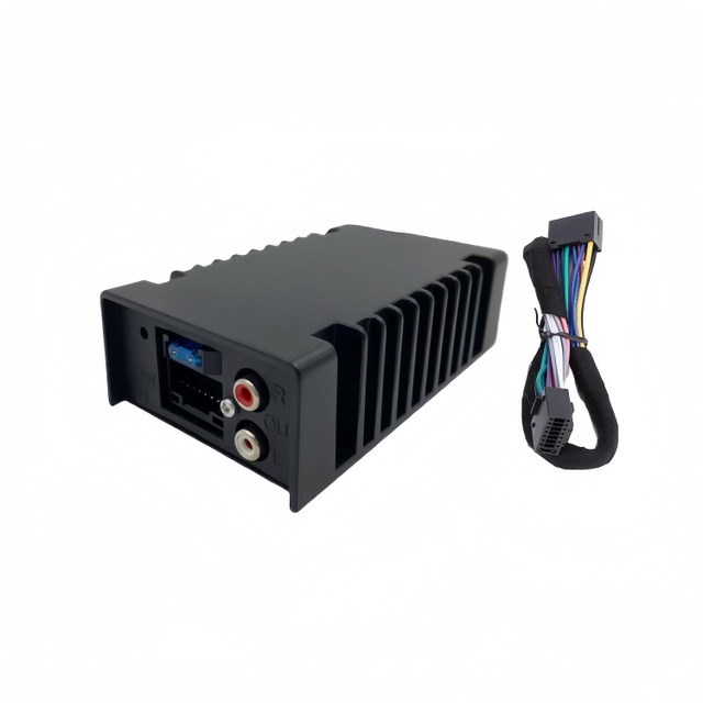 Plug-and-Play 4-Channel Car Audio Upgrade Mini DSP Amp Boosts Factory System for Android HU Car Amplifier for Home Class AB