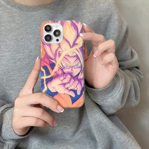 En gros Double IMD Fort TPU PC Bouton Anime Goku Végéta Carton Brillant Rouge Vert Téléphone Cas pour <span class=keywords><strong>iPhone</strong></span> 16 Pro Max 14 13 15 PRO - Product Image 6